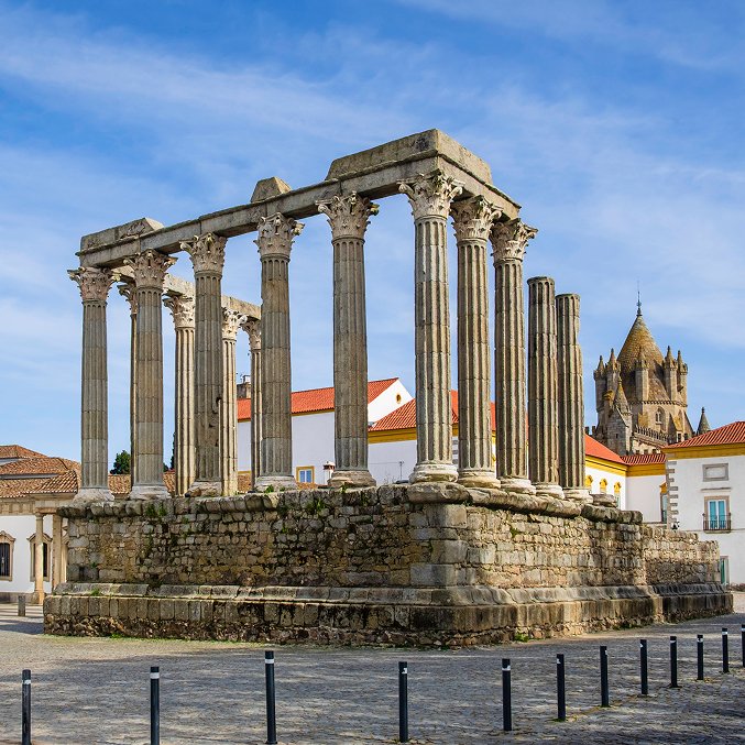 Évora, Cartuxa e Cristo Rei